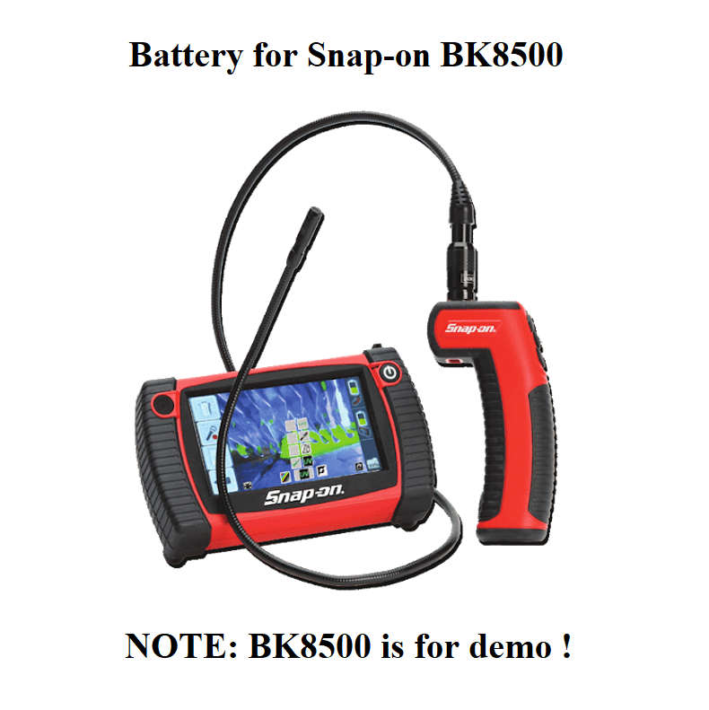 Battery Replacement for Snap-on BK8500 Video Scope Display Unit